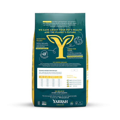 Rette mich: Yarrah Bio Katze Trockenfutter Huhn 800g