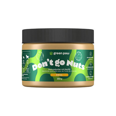 Green Paw Don’t Go Nuts – CBD Erdnussbutter zur Entspannung für Hunde