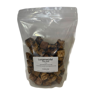 Hundelust Lungenwürfel Rind