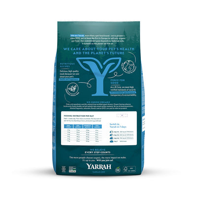 Yarrah Bio Katze Trockenfutter Huhn & Fisch (MSC)