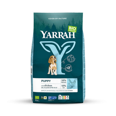 Yarrah Bio Hund Trockenfutter Welpe Huhn