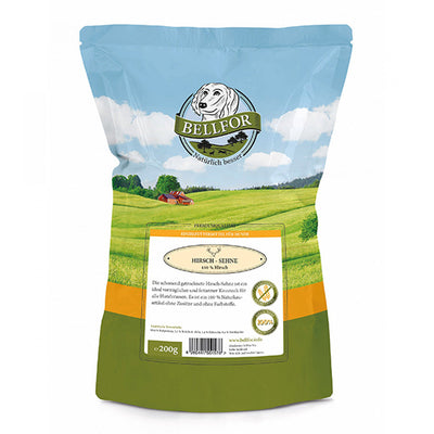 Bellfor Gesunder Hundesnack - Hirsch-Sehne 200 g