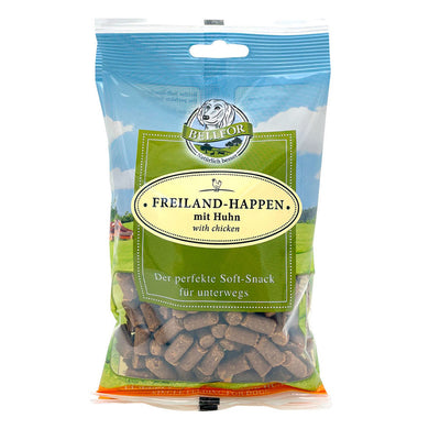 Bellfor Soft-snack für Hunde mit Huhn Freiland-Happen 200 g