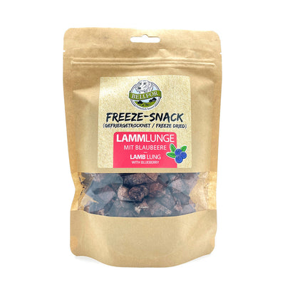 Bellfor Gesunder Leckerbissen für Hunde - Lammlunge 50 g