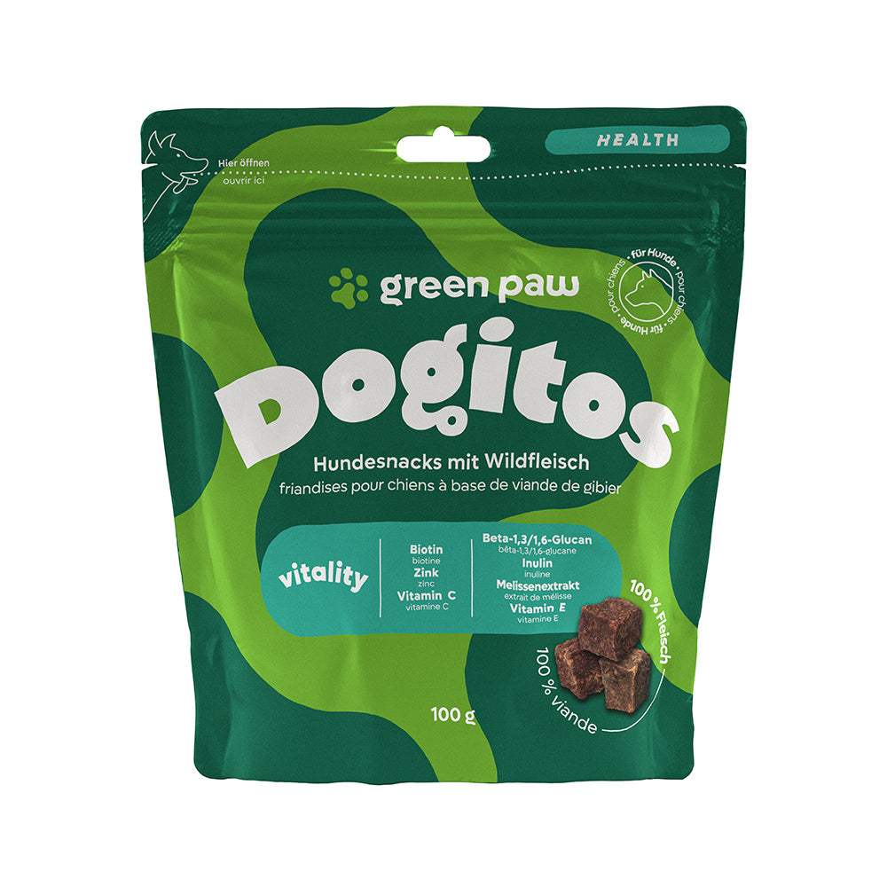 Green Paw Dogitos Vitality – Snack für Energie & Vitalität beim Hund