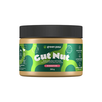 Green Paw Gut Nut – Erdnussbutter mit Inulin für Darm & Verdauung beim Hund