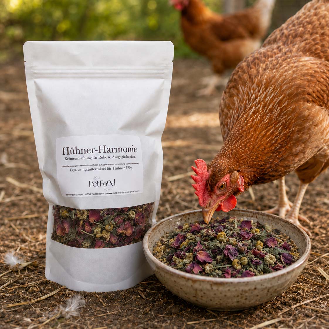 BioPiepFood Hühner-Harmonie – Kräutermischung für Hühner & Geflügel