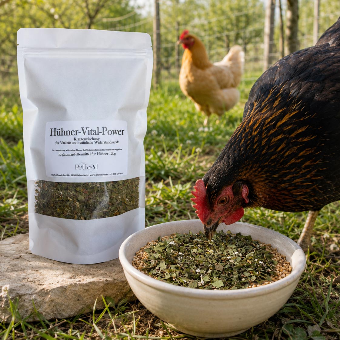 BioPiepFood Hühner-Vital-Power – Kräutermischung für Vitalität & Widerstandskraft
