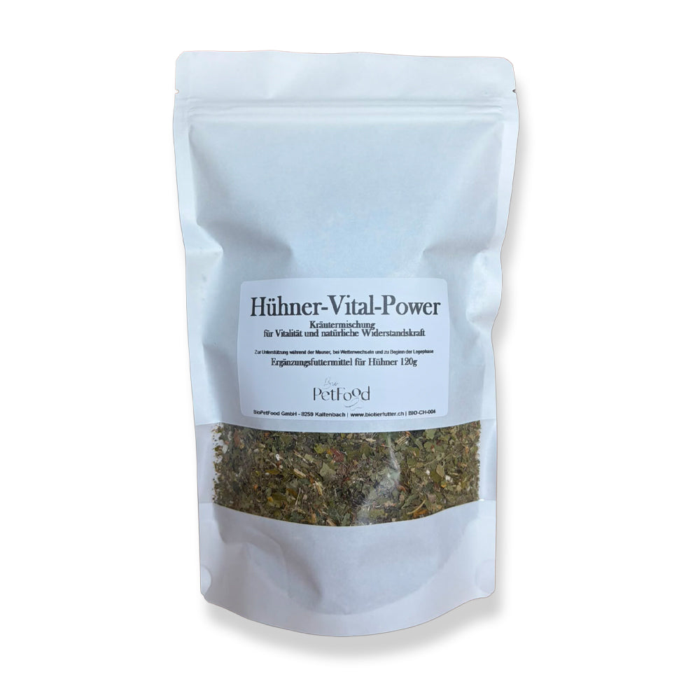 BioPiepFood Hühner-Vital-Power – Kräutermischung für Vitalität & Widerstandskraft