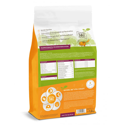 I love my cat getreidefreies Trockenfutter für Katzen mit Huhn 1.2kg