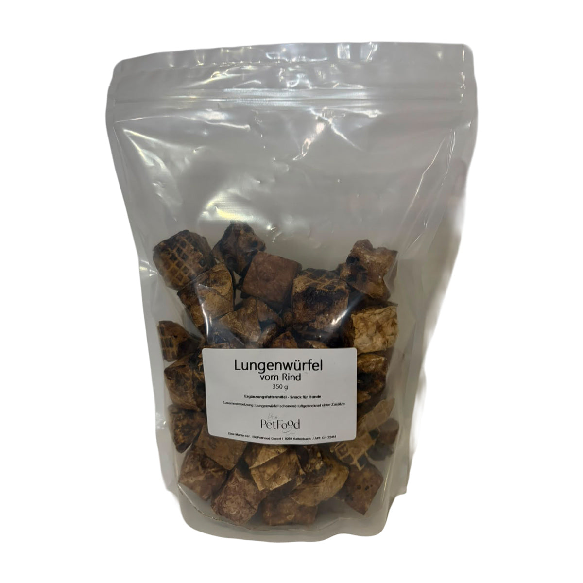 Hundelust Lungenwürfel Rind